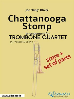 cover image of Chattanooga Stomp--Trombone Quartet Score & Parts